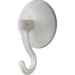 Handson zuignap Haak Rond Wit - 2 Stuks