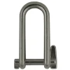 Harpsluiting lang afgerond met borgpen rond 6mm
