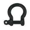 Harpsluiting 8mm RVS Zwart