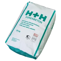 Cellenbetonblokken Accessoires|Cellenbetonblokken > H + H H+H cellenbeton blokkenlijm 15 kg