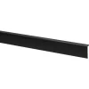 Wandpanelen|Kunststofprofielen > Geen Hockeystickprofiel kunststof zwart 8x21 mm lengte 260 cm
