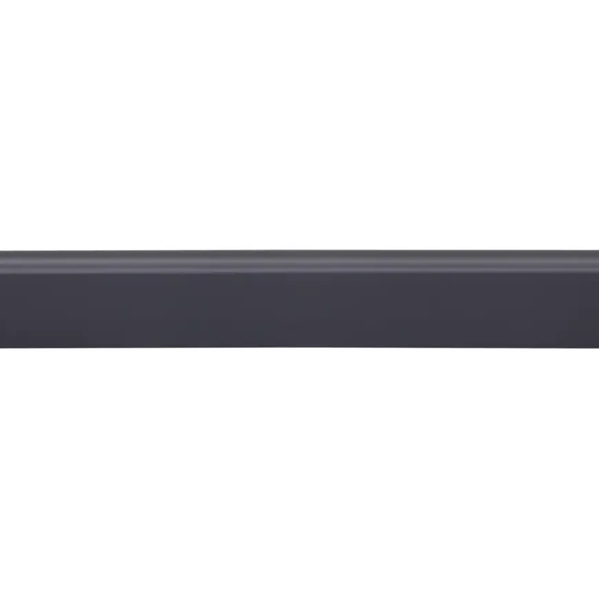 Hockeystickprofiel kunststof antraciet 8x21 mm 260cm