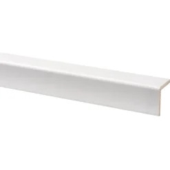 Houtenprofielen|Overgangsprofielen > Geen Hoeklat grenen wit gegrond 27x27 mm lengte 270 cm