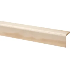 Houtenprofielen|Overgangsprofielen > Geen Hoeklat grenen 34x34 mm lengte 270 cm