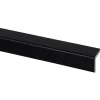 Houtenprofielen > Geen Hoeklat grenen zwart gelakt 27x27mm 270cm