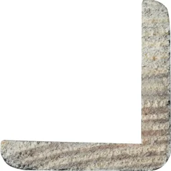 Houtenprofielen > Geen Hoeklat grenen zwart gelakt 27x27mm 270cm