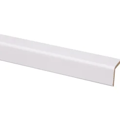 Houtenprofielen|Overgangsprofielen > Geen Hoeklat MDF zelfklevend 27x27 mm lengte 260 cm gegrond