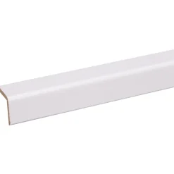 Houtenprofielen|Overgangsprofielen > Geen Hoeklat MDF zelfklevend 27x27 mm lengte 260 cm gegrond