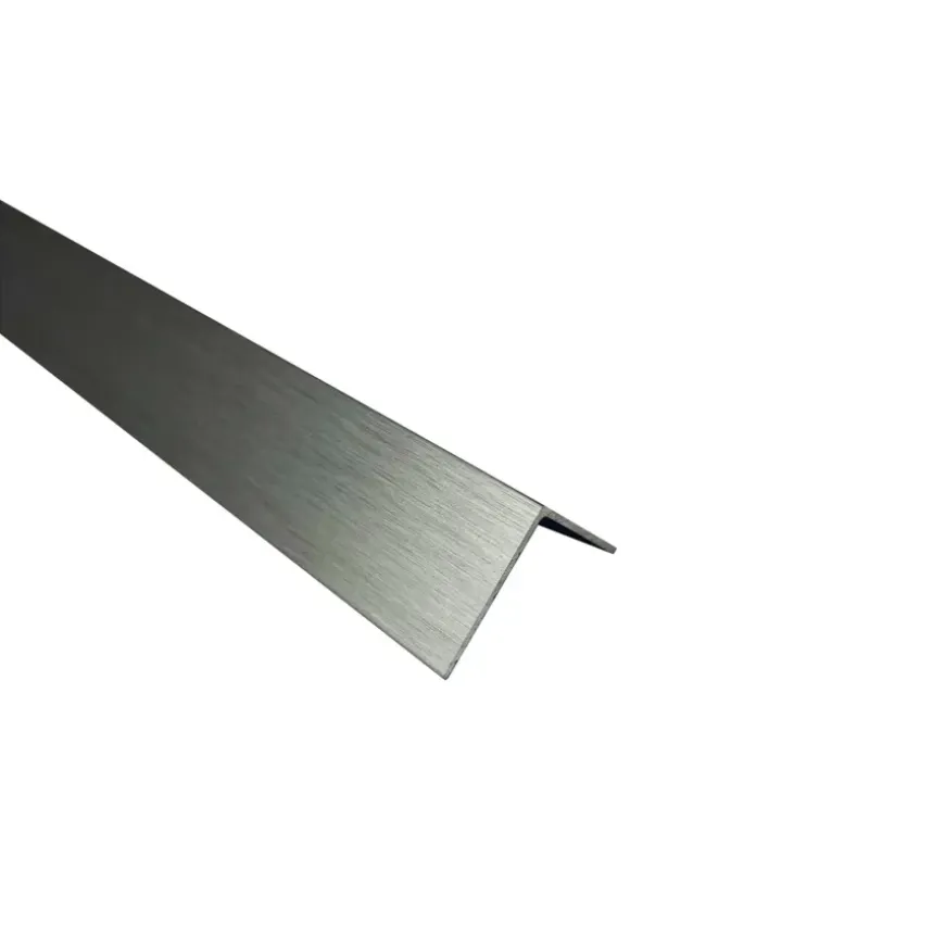 Hoekprofiel aluminium titanium 30x30x1x1000mm