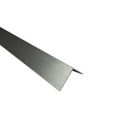 Hoekprofiel aluminium titanium 10x10x1x2600mm