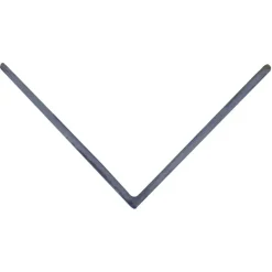 Hoekprofiel antraciet 20x20mm 260cm zelfklevend