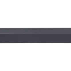 Wandpanelen|Kunststofprofielen > Geen Hoekprofiel kunststof antraciet 20x20 mm 260 cm
