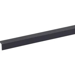 Wandpanelen|Kunststofprofielen > Geen Hoekprofiel kunststof antraciet 15x15 mm 260 cm