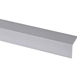 Kunststofprofielen|Overgangsprofielen > Geen Hoekprofiel kunststof RVS look zelfklevend 30x30mm 260cm
