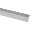 Kunststofprofielen|Overgangsprofielen > Geen Hoekprofiel kunststof RVS look zelfklevend 25x25mm 260cm