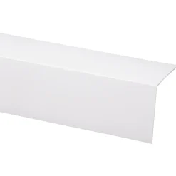 Wandpanelen|Kunststofprofielen > Geen Hoekprofiel kunststof wit 40x40 mm 260 cm