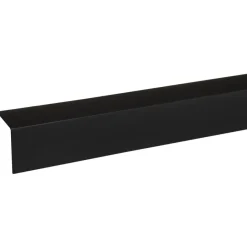 Kunststofprofielen|Overgangsprofielen > Geen Hoekprofiel kunststof zwart 50x50mm 260 cm