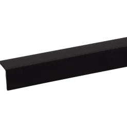 Wandpanelen|Kunststofprofielen > Geen Hoekprofiel kunststof zwart 20x20 mm 260 cm