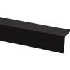 Wandpanelen|Kunststofprofielen > Geen Hoekprofiel kunststof zwart 30x30 mm 260 cm