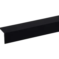 Wandpanelen|Kunststofprofielen > Geen Hoekprofiel kunststof zwart 35x35mm 260cm
