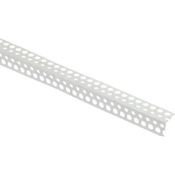 Gipsplaatbenodigdheden & Accessoires > Geen Hoekprofiel PVC voor 1-3 mm stukdikte wit 260 cm