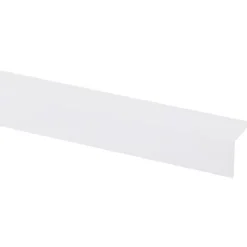 Hoekprofiel wit 25x25mm 260cm zelfklevend