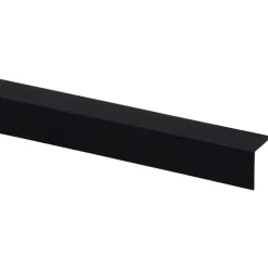 Wandpanelen|Kunststofprofielen > Geen Hoekprofiel zwart 25x25mm 260cm