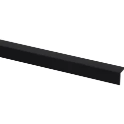 Kunststofprofielen|Overgangsprofielen > Geen Hoekprofiel zwart 15x15mm 260cm zelfklevend