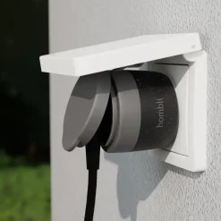 Stekkers|Smart Schakelmateriaal > Hombli Slimme Stekker Buiten Zwart