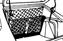 Interieuraccessoires > Carpoint Hondennet 130x87cm