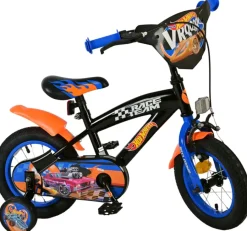 Kinderfietsen > Volare Hot Wheels kinderfiets zwart 12 inch