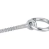 Houtdraadbout + Ring6Mm Rvs316