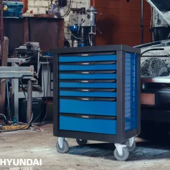 Steekwagens & Trolleys > Hyundai gereedschapswagen met 7 lades incl. 175-delige gereedschapsset