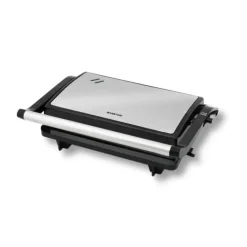 Inventum CG616 Contactgrill – 23,5x14,5 cm – 750W – RVS/Zwart