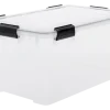Iris opbergbox luchtdicht kunststof transparant 50 L