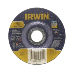 Slijpaccessoires > IRWIN afbraamschijf Ø115 mm. Dikte 6 mm. Voor metaal.