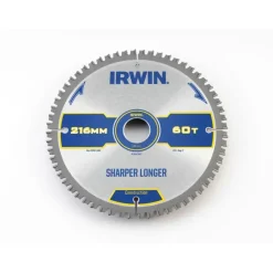 Zaagbladen > IRWIN afkortzaagblad 60T voor hout / laminaat / MDF- 216 x 30 mm