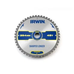 Zaagbladen > IRWIN afkortzaagblad 48T voor hout / laminaat / MDF- 254 x 30 mm