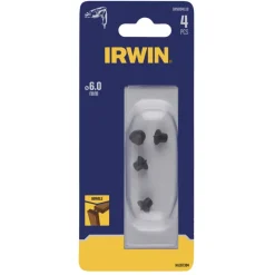 Overig Handgereedschap > IRWIN centreerpunten voor deuvels van Ø6 mm. Inhoud 4 stuks.