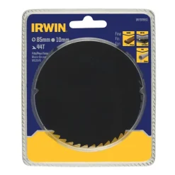 Zaagbladen > IRWIN cirkelzaagblad Ø85 mm met asgat 10mm, vertanding 40T