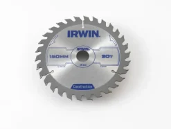 Zaagbladen > IRWIN cirkelzaagblad Ø 150x16&20mm 30T