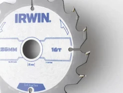 Zaagbladen > IRWIN cirkelzaagblad 125x20 mm 16t