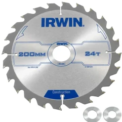 Zaagbladen > IRWIN cirkelzaagblad 200x30,20&16 mm 24t