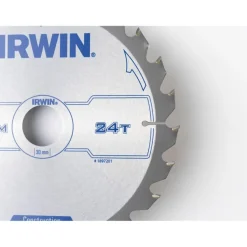 Zaagbladen > IRWIN cirkelzaagblad 200x30,20&16 mm 24t