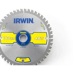 Zaagbladen > IRWIN cirkelzaagblad 160x20 mm 48t multi