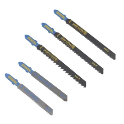 Zaagbladen > IRWIN decoupeerzaagbladenset T-aansluiting (3 x hout / 2 x metaal) - 5-delig