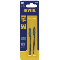 Zaagbladen > IRWIN decoupeerzaagblad T-aansluiting voor PVC / plexiglas - 2 stuks