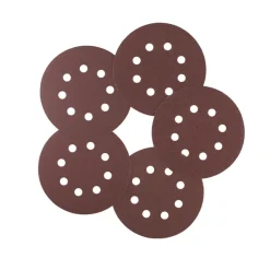 Schuuraccessoires > IRWIN 10-delige set schuurpapier (125mm) t.b.v. excentrische schuurmachine K60/80/120/180
