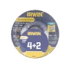 Slijpaccessoires > IRWIN haakse slijper doorslijpschijven voor metaal - 6 stuks - Ø115 x 3 mm