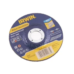 Slijpaccessoires > IRWIN haakse slijper doorslijpschijven voor metaal - 6 stuks - Ø115 x 3 mm